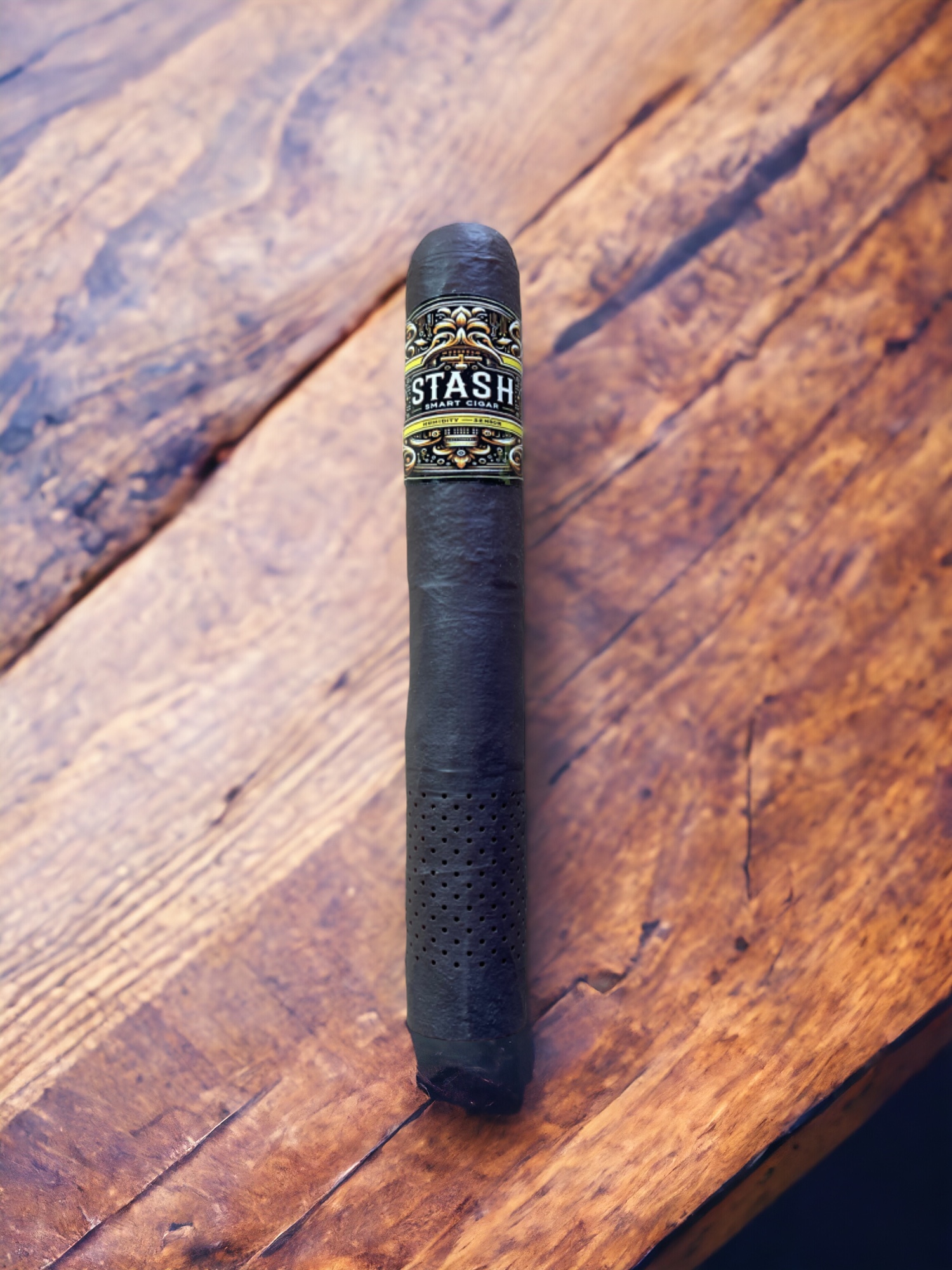 Stash Smart Cigar—WiFi-enabled humidor monitoring device for cigar storage